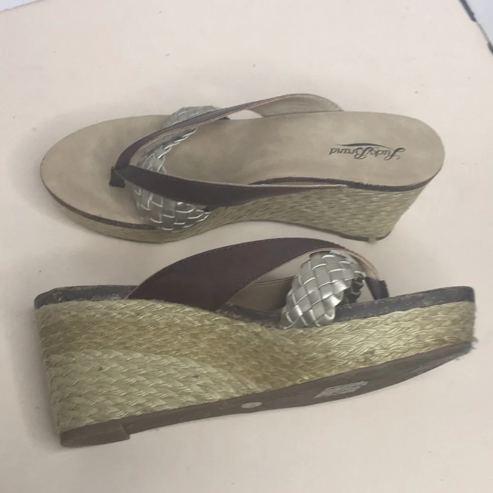 Lucky 🍀 Brand thong wedge sandals